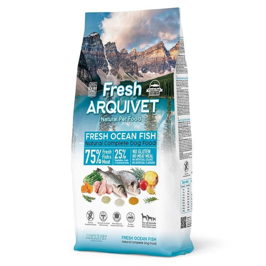 ARQUIVET Fresh Ryba Oceaniczna - Półwilgotna karma dla psa 10 kg